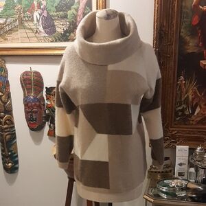 Marks & Spencer Multitone Cowl Neck Sweater